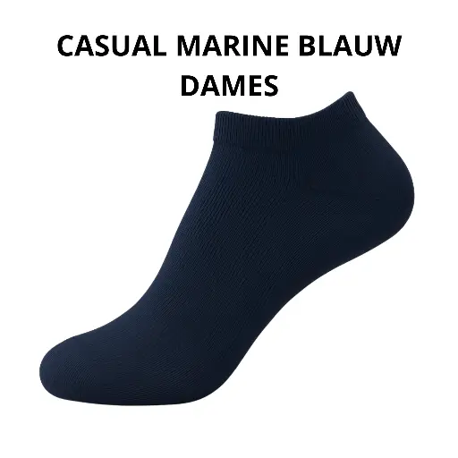 Casual (marine blauw) 3-pack